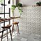 Garden Evergreen 9-3/4" x 9-3/4" Porcelain Floor & Wall Tile - 16 Tiles Per Case - 10.88 Square Feet