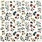 Garden Whisper 9-3/4" x 9-3/4" Porcelain Floor & Wall Tile - 16 Tiles Per Case - 10.88 Square Feet