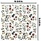 Garden Whisper 9-3/4" x 9-3/4" Porcelain Floor & Wall Tile - 16 Tiles Per Case - 10.88 Square Feet