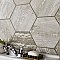 Suomi Hex Grey 8-5/8" x 9-7/8" Porcelain Floor & Wall Tile -25 Tiles Per Case - 11.5 Sq. Ft.