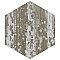 Suomi Hex Grey 8-5/8" x 9-7/8" Porcelain Floor & Wall Tile -25 Tiles Per Case - 11.5 Sq. Ft.