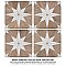 Llama Stella Loire Verso Noce 9-3/4" x 9-3/4" Porcelain Floor & Wall Tile - Per Case of 16 - 10.88 Sq. Ft.
