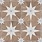 Llama Stella Loire Verso Noce 9-3/4" x 9-3/4" Porcelain Floor & Wall Tile - Per Case of 16 - 10.88 Sq. Ft.
