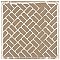 Llama Stella Loire Verso Noce 9-3/4" x 9-3/4" Porcelain Floor & Wall Tile - Per Case of 16 - 10.88 Sq. Ft.