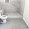Textile Basic Hex Silver 8-5/8" x 9-7/8" Porcelain Tile - Sold Per Case of 25 - 11.56 Square Feet