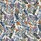 Tahiri Garden 9-3/4" x 9-3/4" Porcelain Floor & Wall Tile - 16 Tiles Per Case - 10.88 Sq. Ft.