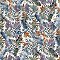 Tahiri Garden 9-3/4" x 9-3/4" Porcelain Floor & Wall Tile - 16 Tiles Per Case - 10.88 Sq. Ft.