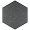 Traffic Hex Dark 8-5/8" x 9-7/8" Porcelain Floor & Wall Tile - 25 Tiles Per Case - 11.5 Sq. Ft.