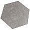 Traffic Hex Grey 8-5/8" x 9-7/8" Porcelain Floor & Wall Tile - 25 Tiles Per Case - 11.5 Sq. Ft.