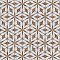Llama Hex Flower Loire Noce 8-5/8" x 9-7/8" Porcelain Floor & Wall Tile - 25 Tiles Per Case - 11.5 Sq. Ft.