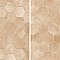 Aspdin Hex Cotto 8-5/8" x 9-7/8" Porcelain Floor and Wall Tile - 25 Tiles Per Case - 11.5 Square Feet
