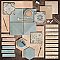 Aspdin Hex Cotto 8-5/8" x 9-7/8" Porcelain Floor and Wall Tile - 25 Tiles Per Case - 11.5 Square Feet