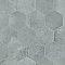 Aspdin Hex Grey 8-5/8" x 9-7/8" Porcelain Floor and Wall Tile - 25 Tiles Per Case - 11.5 Square Feet