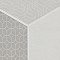 Panama Hex Diamond Deco 8-5/8" x 9-7/8" Porcelain Floor & Wall Tile - 25 Tiles Per Case - 11.5 Sq. Ft.