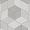 Panama Hex Diamond Deco 8-5/8" x 9-7/8" Porcelain Floor & Wall Tile - 25 Tiles Per Case - 11.5 Sq. Ft.