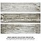 Suomi Grey 8-1/2" x 35-1/2" Porcelain Floor and Wall Tile - 6 Tiles Per Case - 12.78 Sq. Ft.