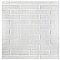 Brooklin Brick White 2-3/8" x 9-1/2" Porcelain Floor & Wall Tile - 34 Tiles Per Case - 5.78 Sq. Ft.