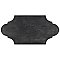 Alhama Provenzal Black 6-1/4" x 12-3/4" Porcelain Floor & Wall Tile - Sold Per Case of 20 - 8.8 Sq. Ft.