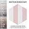 Porto Capri Hex Rose 8-5/8"x 9-7/8" Porcelain Tile - Per Case of 5 Sheets - 5.30 Sq. Ft.