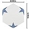 Stella Hex Azul 8-5/8" x 9-7/8" Porcelain Tile - Per Case of 25 Tile - 11.56 Sq. Ft. Per Case
