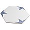 Stella Hex Azul 8-5/8" x 9-7/8" Porcelain Tile - Per Case of 25 Tile - 11.56 Sq. Ft. Per Case