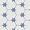 Stella Hex Azul 8-5/8" x 9-7/8" Porcelain Tile - Per Case of 25 Tile - 11.56 Sq. Ft. Per Case