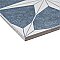 Stella Day Blue and White 9-3/4" x 9-3/4" Ceramic Tile - Sold Per Case of 16 - 11.11 Square Feet Per Case