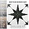 Stella Luxe Nero 9-3/4" x 9-3/4" Porcelain Floor & Wall Tile - 16 Tiles Per Case - 10.88 Sq. Ft.