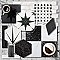 Stella Luxe Nero 9-3/4" x 9-3/4" Porcelain Floor & Wall Tile - 16 Tiles Per Case - 10.88 Sq. Ft.