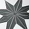 Stella Luxe Nero 9-3/4" x 9-3/4" Porcelain Floor & Wall Tile - 16 Tiles Per Case - 10.88 Sq. Ft.
