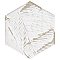 Stella Hex Nero 8-5/8"x 9-7/4" Ceramic Tile - Per Case of 25 Pieces - 11.50 Sq. Ft.