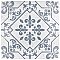 Atlantic Azul 17-5/8" x 17-5/8" Ceramic Floor & Wall Tile - 7 Tiles Per Case - 15.33 Sq. Ft.