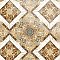Touba 17-5/8" x 17-5/8" Ceramic Floor and Wall Tile - 8 Tiles Per Case - 17.52 Square Feet