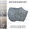 Montesa Pizarra 8" x 12" Porcelain Floor/Wall Tile - 18 Tiles Per Case - 11.88 Square Feet