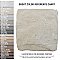 Country Bone 5-7/8" x 5-7/8" Porcelain Floor/Wall Tile - 36 Per Case - 9.36 Sq. Ft. Per Case
