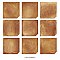 Sentier des Ocres Coin Green 7-7/8" x 7-7/8" Porcelain Floor and Wall Tile - 16 Tiles Per Case - 7.2 Square Feet