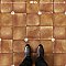 Sentier des Ocres Coin Green 7-7/8" x 7-7/8" Porcelain Floor and Wall Tile - 16 Tiles Per Case - 7.2 Square Feet