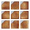 Sentier des Ocres Deco 7-7/8" x 7-7/8" Porc Floor/Wall Tile - 16 Per Case - 7.2 Sq. Ft. Per Case