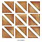 Sentier des Ocres Treillis Green 7-7/8" x 7-7/8" Porcelain Floor and Wall Tile - 16 Tiles Per Case - 7.2 Square Feet