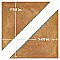 Sentier des Ocres Treillis Green 7-7/8" x 7-7/8" Porcelain Floor and Wall Tile - 16 Tiles Per Case - 7.2 Square Feet