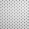 Metro Penny Matte 9-3/4" x 11-1/2" White with Black Dot Porcelain  Mosaic Tile - Sold Per Case of 10 - 7.97 Square Feet