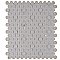 Metro Penny Matte 9-3/4" x 11-1/2" White with Black Dot Porcelain  Mosaic Tile - Sold Per Case of 10 - 7.97 Square Feet