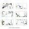 Touche Jade 11-3/4" x 23-1/2" Porcelain Floor and Wall Tile - 6 Tiles Per Case - 11.58 Square Feet