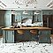 Touche Jade 11-3/4" x 23-1/2" Porcelain Floor and Wall Tile - 6 Tiles Per Case - 11.58 Square Feet