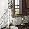 Touche Pleated Deco Zebre 11-3/4" x 23-1/2" Porcelain Floor and Wall Tile - 6 Tiles Per Case - 11.58 Square Feet