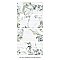 Touche Pleated Deco Jade 23-1/2" x 47-1/8" Porcelain Floor and Wall Tile - 2 Tiles Per Case - 15.44 Square Feet