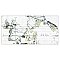 Touche Pleated Deco Jade 23-1/2" x 47-1/8" Porcelain Floor and Wall Tile - 2 Tiles Per Case - 15.44 Square Feet