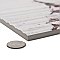 Touche Pleated Deco Rubis 23-1/2" x 47-1/8" Porcelain Floor and Wall Tile - 2 Tiles Per Case - 15.44 Square Feet