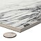 Touche Pleated Deco Zebre 23-1/2" x 47-1/8" Porcelain Floor and Wall Tile - 2 Tiles Per Case - 15.44 Square Feet