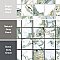 Touche 2" Square Jade 11-3/4" x 11-3/4" Porcelain Mosaic Tile - 1 Tiles Per Case - 0.98 Square Feet
